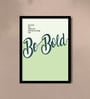 Be Kind Be Bold Quote Wall Art Framed Set of 4