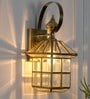 Calsada Classic Brass and Glass Wall Light