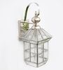 Calsada Classic Chrome Finish Brass & Glass Wall Light