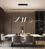 Calue Modern LED Ceiling Chandelier | Height Adjustable | 3 Light Modes (Warm/Natural/Cool White) | Luxury Decorative Ceiling Light for Living Room, Dining, Bedroom & Hall
