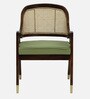 Calvary Sheesham Wood Arm Chair In Provincial Teak Finish with Cane Mesh