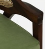 Calvary Sheesham Wood Arm Chair In Provincial Teak Finish with Cane Mesh