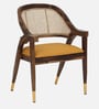 Calvary Sheesham Wood Arm Chair In Scratch Resistant Provincial Teak Finish with Cane Mesh