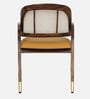 Calvary Sheesham Wood Arm Chair In Scratch Resistant Provincial Teak Finish with Cane Mesh