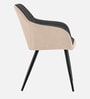 Calvessa Elegant Armchair In Dark Grey Colour