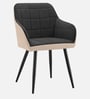 Calvessa Elegant Armchair In Dark Grey Colour