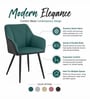 Calvessa Elegant Armchair In Green Colour