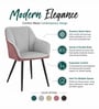 Calvessa Elegant Armchair In Light Grey Colour