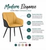 Calvessa Elegant Armchair In Yellow Colour