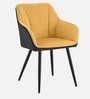 Calvessa Elegant Armchair In Yellow Colour