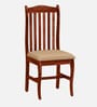 Calvo Sheesham Wood Dining Chair In Honey Oak Finish (Set Of 2)