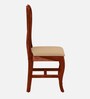 Calvo Sheesham Wood Dining Chair In Honey Oak Finish (Set Of 2)