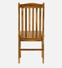 Calvo Sheesham Wood Dining Chair In Rustic Teak Finish (Set Of 2)