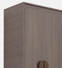 Calypso 3 Door Wardrobe in Spiced Acacia Finish