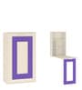Calypso Kids Study Table in Lavender Purple Colour