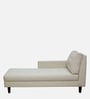 Camarillo Fabric Chaise Lounger in Beige Colour