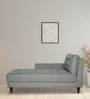 Camarillo Fabric Chaise Lounger in Slate Grey Colour