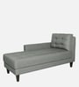 Camarillo Fabric Chaise Lounger in Slate Grey Colour
