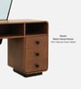 Cambert Dressing Table In Brown Colour