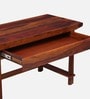 Cambria Sheesham Wood Writing Table In Honey Oak Finish