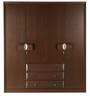 Cambry 4 Door Wardrobe With Drawer in Walnut Finish