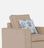 Camden Fabric 1 Seater Sofa in Beige Colour