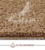 Camel Absorbent and Quick-Dry Polyester Bath Mats 38x58 cm