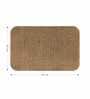 Camel Absorbent and Quick-Dry Polyester Bath Mats 40x60 cm