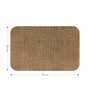 Camel Absorbent and Quick-Dry Polyester Bath Mats 50x70 cm