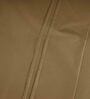 Camel Brown Plain Solid 400 TC Cotton Satin Pillow Covers