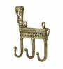 Camel Design Golden Brass Keys Wall Hook