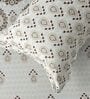 Camel Ethnic Print 180 TC Cotton King Bedhseet 2 pillow covers