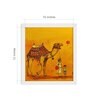 Camel Handmade Acrylic Paint On Canvas Unframed