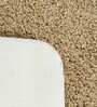 Camel Solid 100% Polyester 59x23.6 Inches AntiSkid Bath Mat