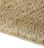 Camel Solid 100% Polyester 59x23.6 Inches AntiSkid Bath Mat
