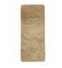 Camel Solid 100% Polyester 59x23.6 Inches AntiSkid Bath Mat