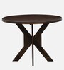 Camelot Sheesham Wood 4 Seater Dining Set In Scratch Resistant Provincial Teak Finish