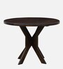 Camelot Sheesham Wood 4 Seater Dining Set In Scratch Resistant Provincial Teak Finish