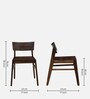 Camelot Sheesham Wood 4 Seater Dining Set In Scratch Resistant Provincial Teak Finish
