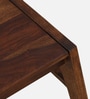 Camelot Sheesham Wood 4 Seater Dining Set In Scratch Resistant Provincial Teak Finish