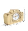 Silver Camerio Table Clock