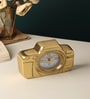 Silver Camerio Table Clock