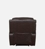 Cami Leatherette 1 Seater Motorized Recliner in Dark Chocolate Brown Colour