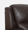 Cami Leatherette 1 Seater Motorized Recliner in Dark Chocolate Brown Colour