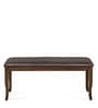 Camilla 6 Seater Dining Set in Walnut Finish with Bench