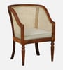 Camlough Sheesham Wood 1 Seater Sofa In Honey Oak Finish