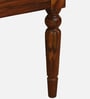 Camlough Sheesham Wood 1 Seater Sofa In Honey Oak Finish