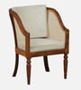 Camlough Sheesham Wood 1 Seater Sofa In Honey Oak Finish