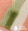 Canada Stripes Pink Microfiber 16x24 Inches Super Soft Bath Mat