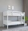Canary Solid Wood  Bunk Bed in White Finish